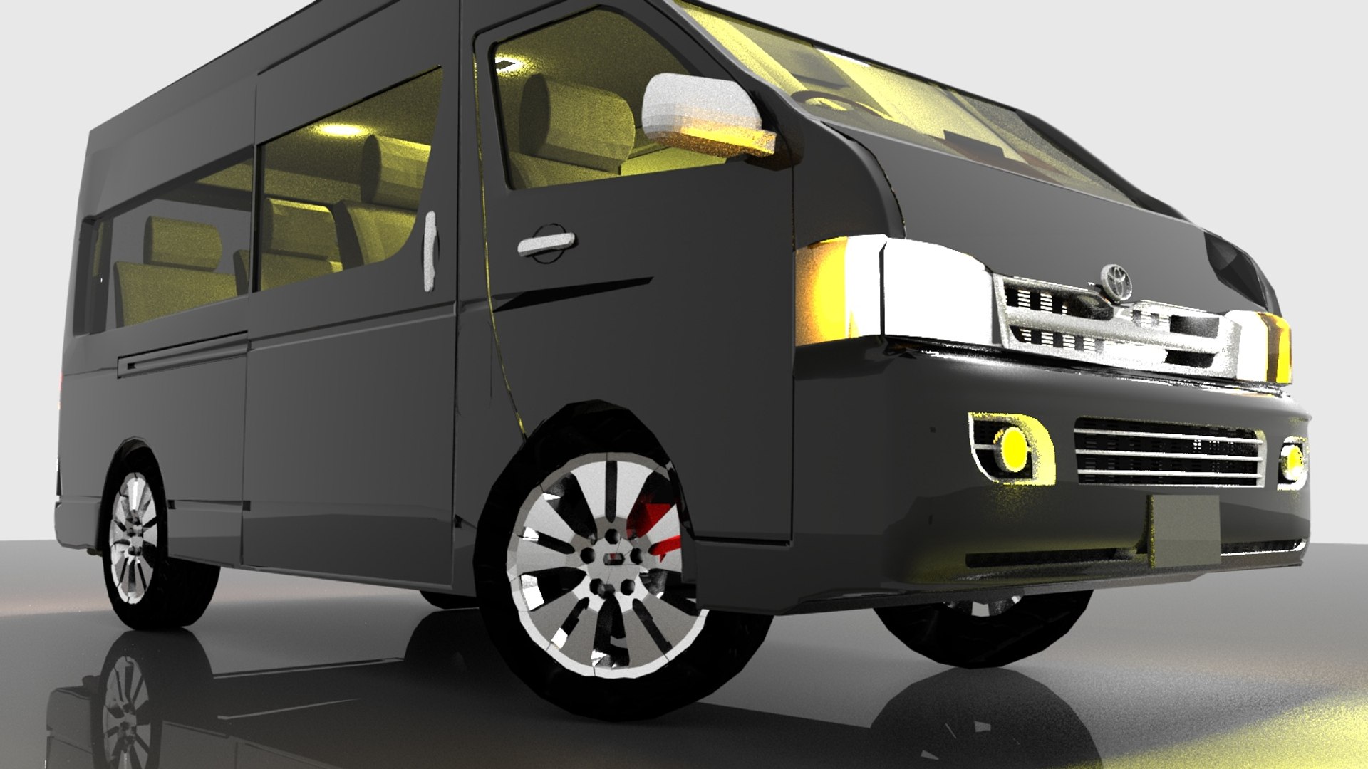 Mini Van Model - TurboSquid 2334261