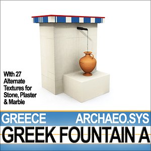 Ancient Greek Fountain A