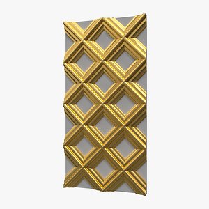 3D model Plaster Decorative Bow DS325
