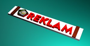 sign board 3d max