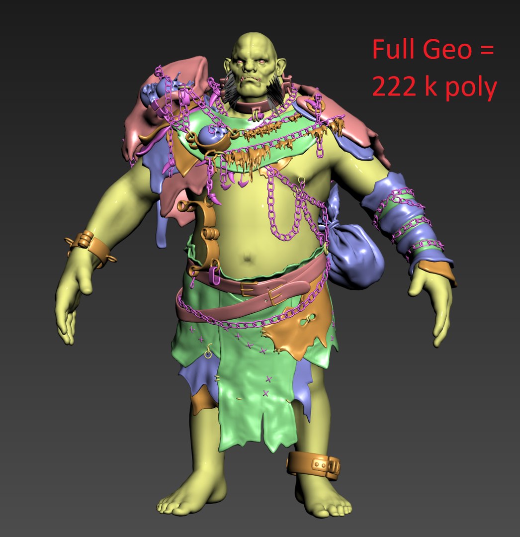 3D Mountain Ogre - TurboSquid 2373815