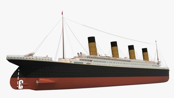 Rms titanic ship 3D model - TurboSquid 1710678