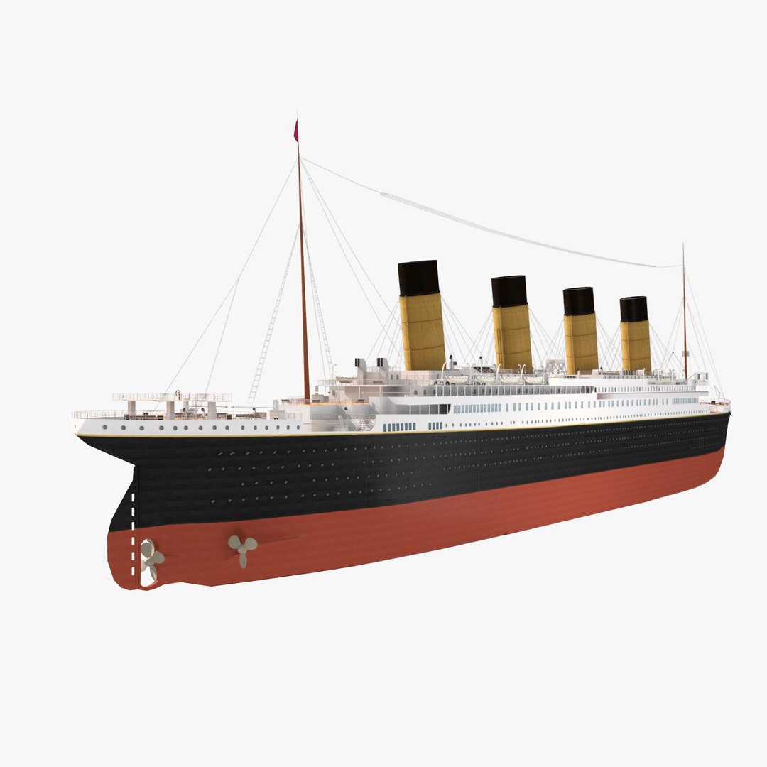 Rms titanic ship 3D model - TurboSquid 1710678