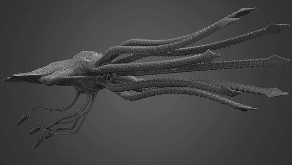 Kraken monster model - TurboSquid 1632058