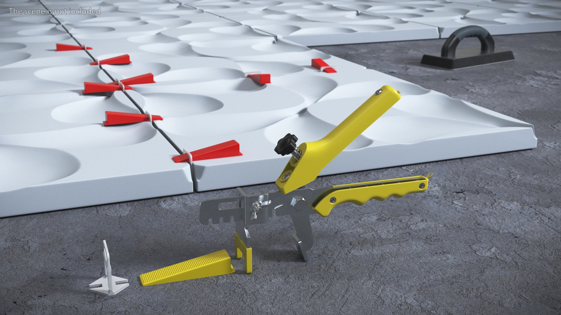 3D Tile Alignment Wedge Tool Model - TurboSquid 2407526