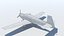 Mooney M20 low poly static PBR Blank