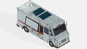 Light Food Truck 3D model