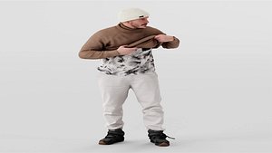 Guy In A Turtleneck Undresses
