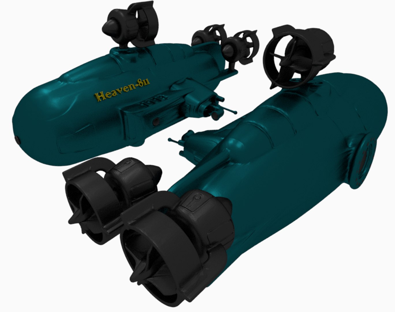 Submarine Sub Model TurboSquid 1683259