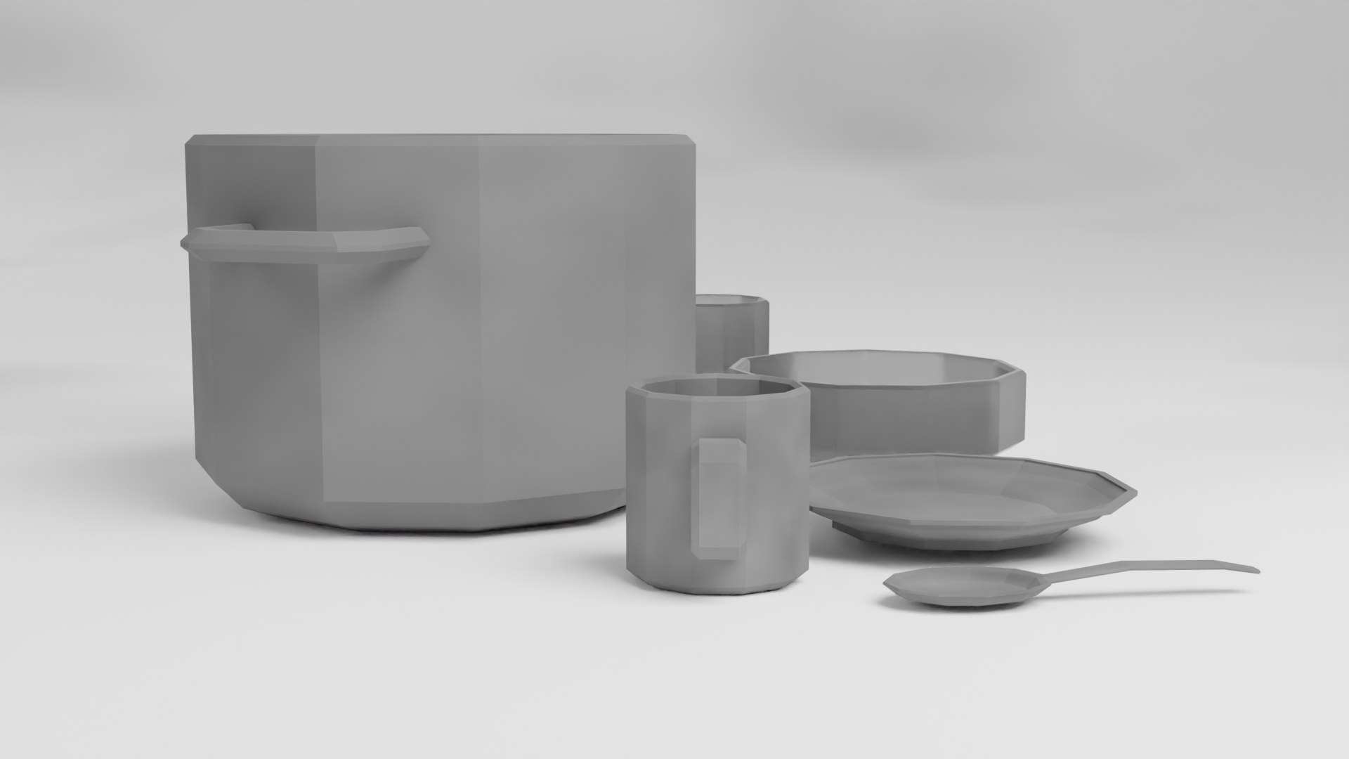 Free Dishes Model - TurboSquid 2206219