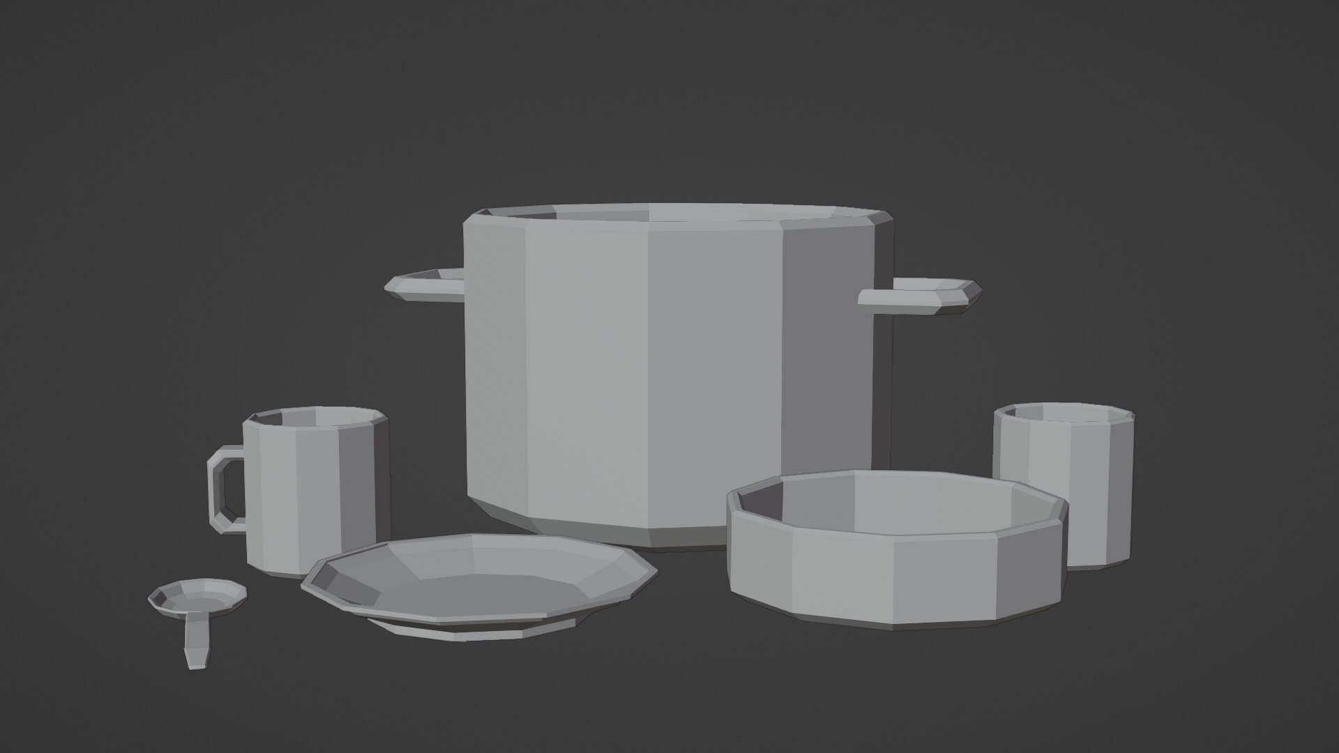 Free Dishes Model - TurboSquid 2206219