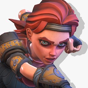 Character Stylized Girl