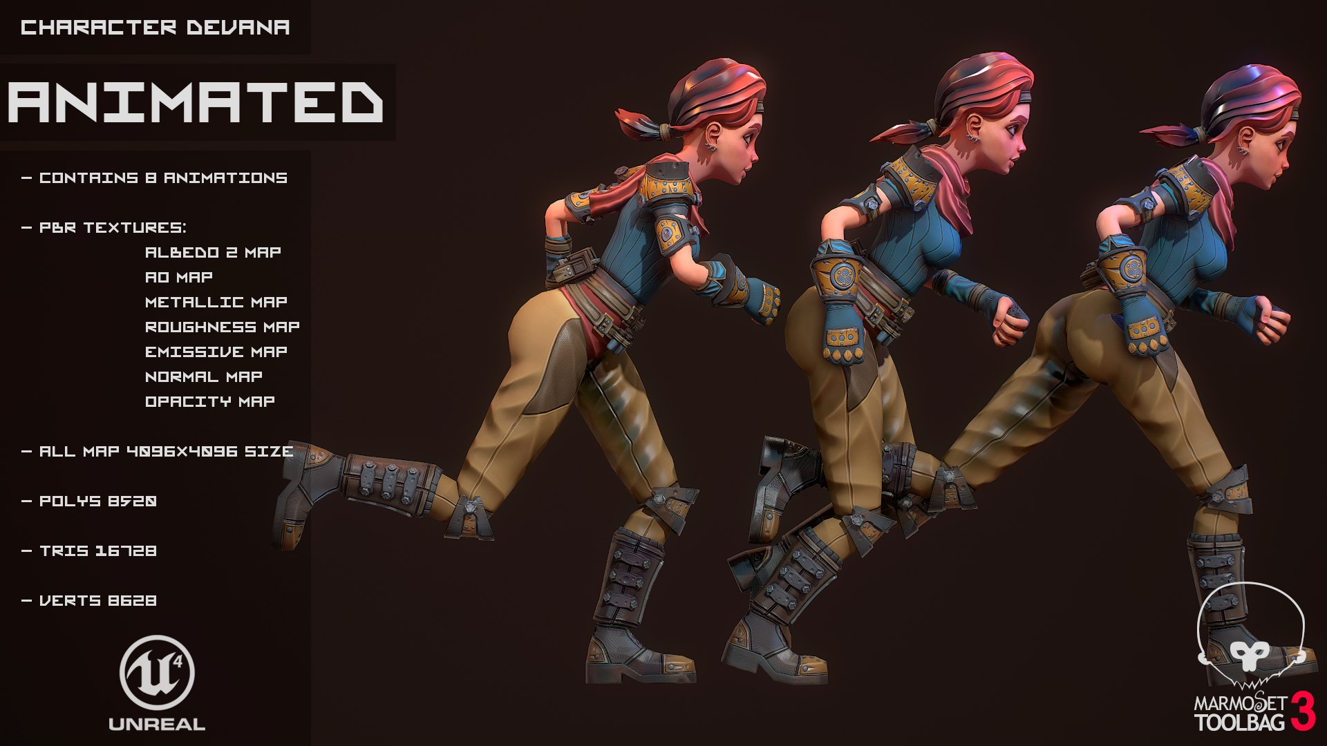 3D model character stylized girl https://p.turbosquid.com/ts-thumb/N3/UGVcDf/QvHvx4lq/9/png/1560099526/1920x1080/fit_q87/b131a84e3cc212925dfcf17ac57ab7c905f2c173/9.jpg