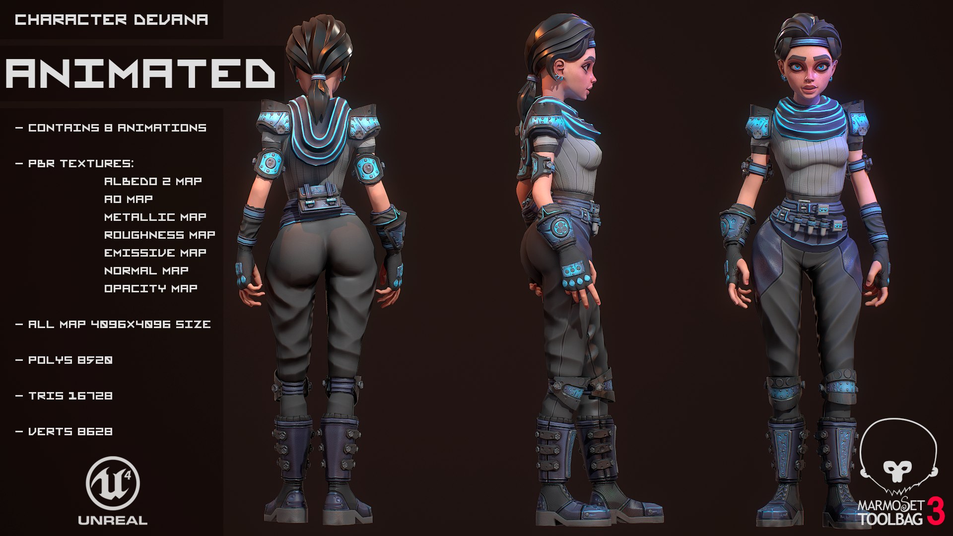 3D model character stylized girl https://p.turbosquid.com/ts-thumb/N3/UGVcDf/alROUWyl/3/png/1560099383/1920x1080/fit_q87/d09edf32c912c2e9522c5c38664b332819716121/3.jpg