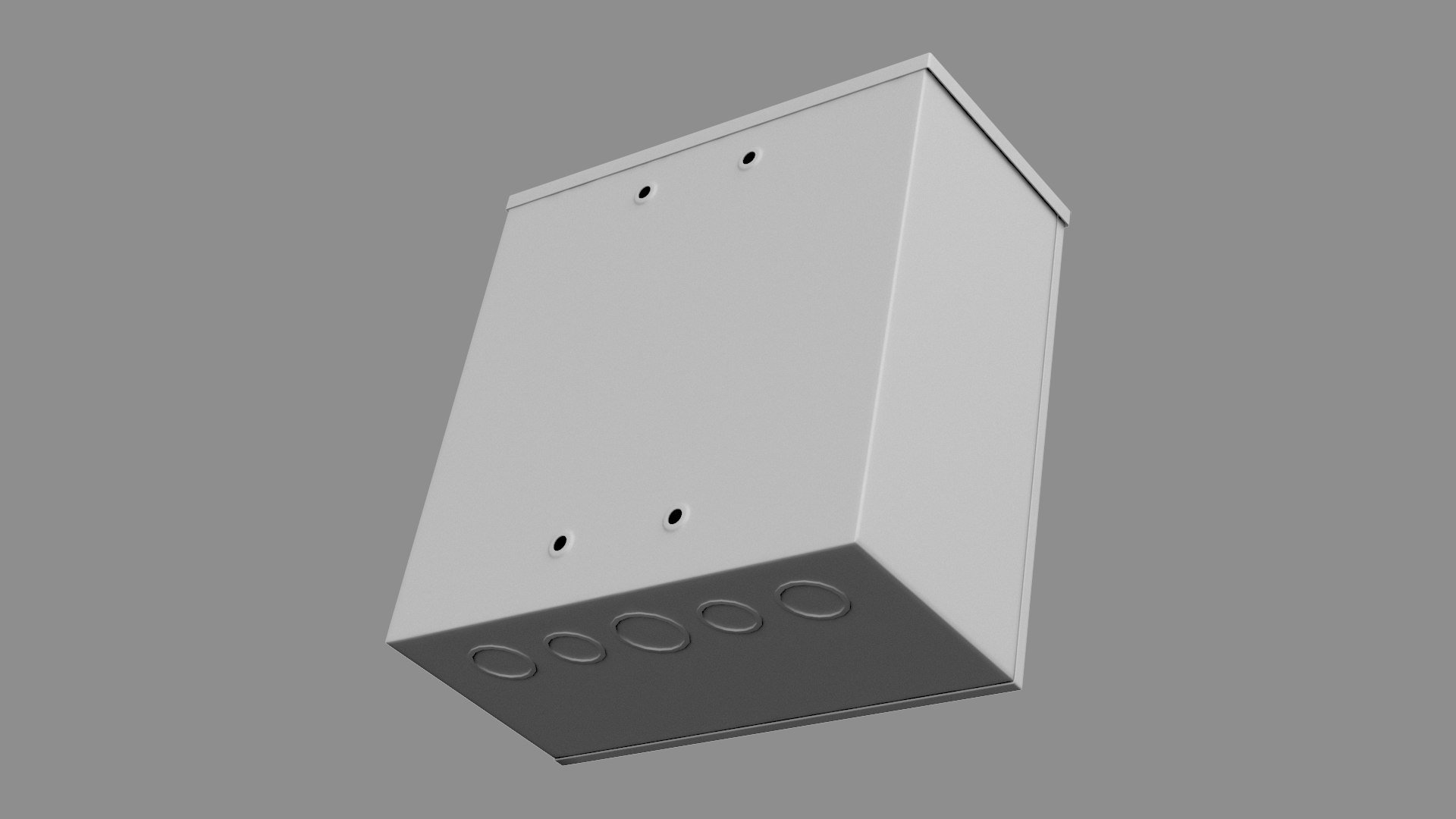 Weatherproof Steel Junction Box - NEMA 3R Style 3D model https://p.turbosquid.com/ts-thumb/N3/Xd6FiI/G8/7/jpg/1784821728/1920x1080/fit_q87/57311df60e5eb19f352bdb959be694b50c1438ba/7.jpg