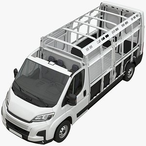 Global commercial van L3H2 3D model