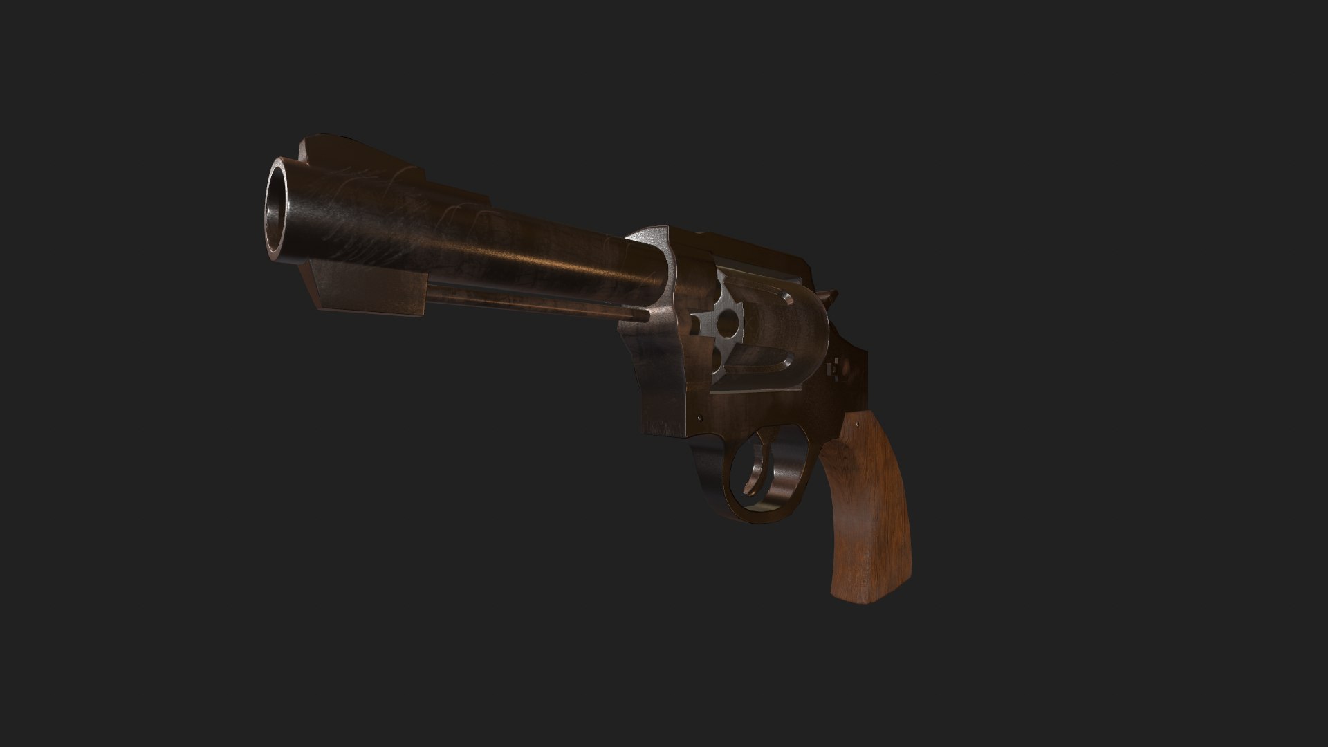 Revolver 3D Model - TurboSquid 1841592