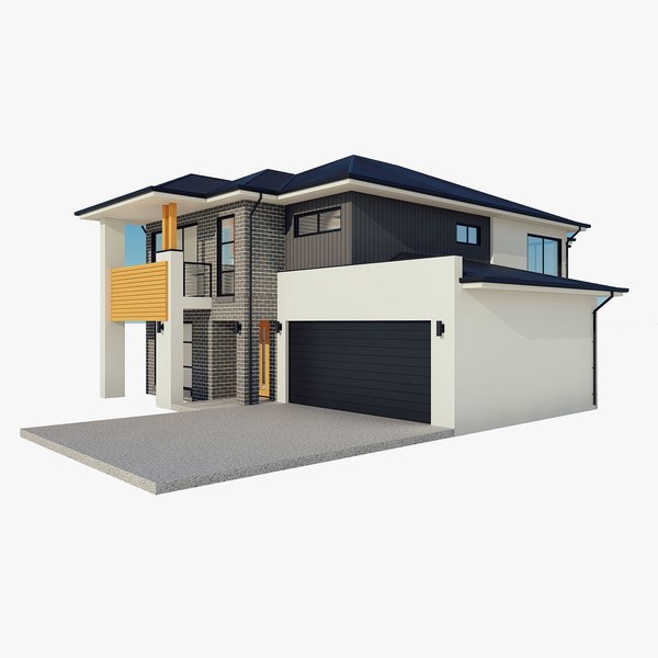 storey house 1 3D model
