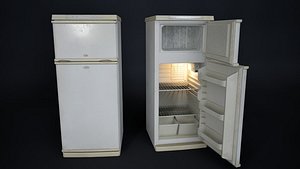 Old Fridge 3D model