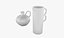 Set di maniglie in ceramica