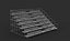 Stadium Bleacher 3D model