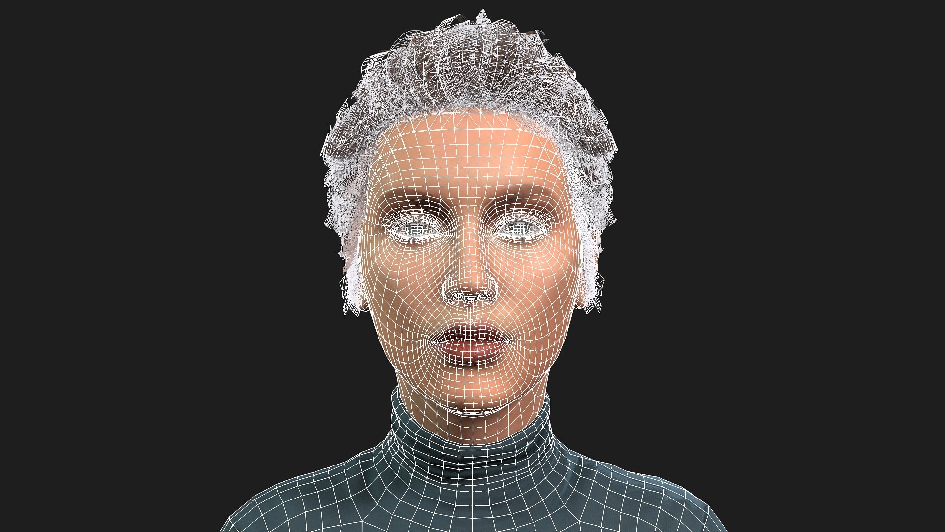 Model Of A Realistic Woman For Games Animation And Renderings 3D Model ...