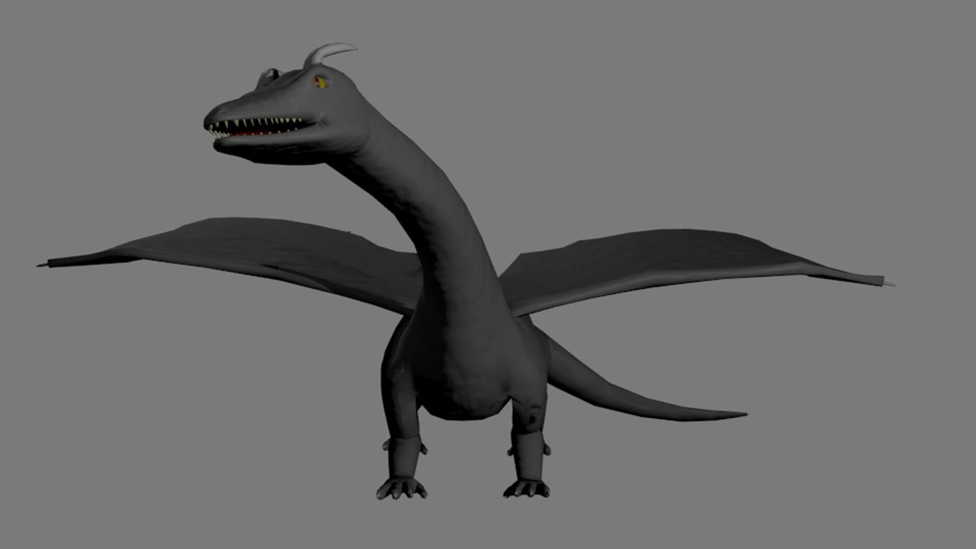 dragon rigged 3d 3ds