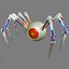 x mechanical robot spider