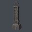 gravestone ready unity 3d model
