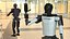 3D Kepler Humanoid Robot Waving Hand model