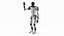 3D Kepler Humanoid Robot Waving Hand model