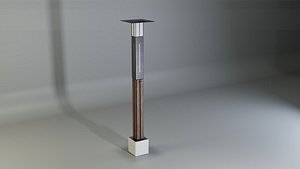 Concrete designed Lamp - Type 3A mid