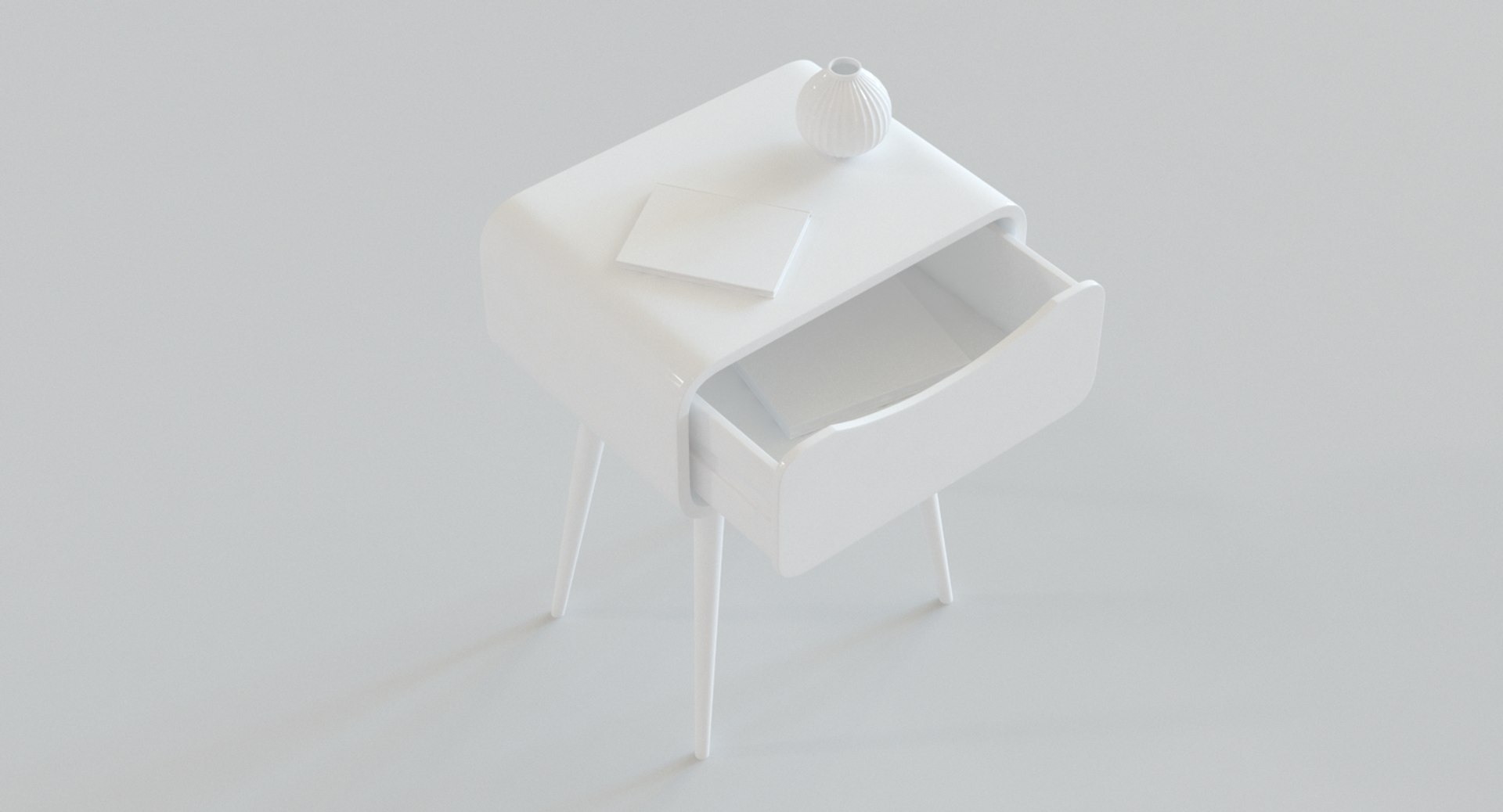 3d Percy Bedside Table Zanui