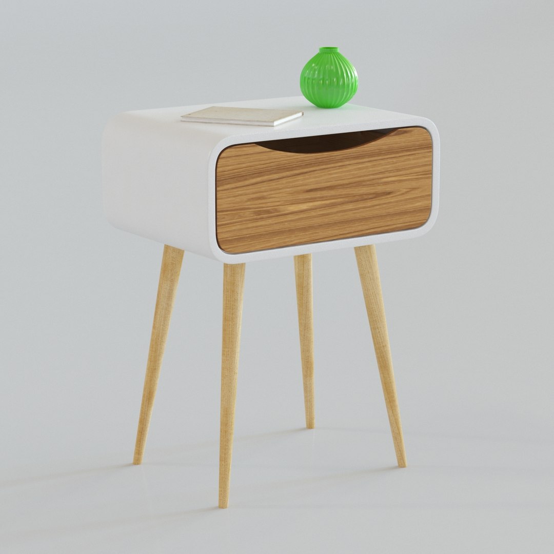 3d Percy Bedside Table Zanui