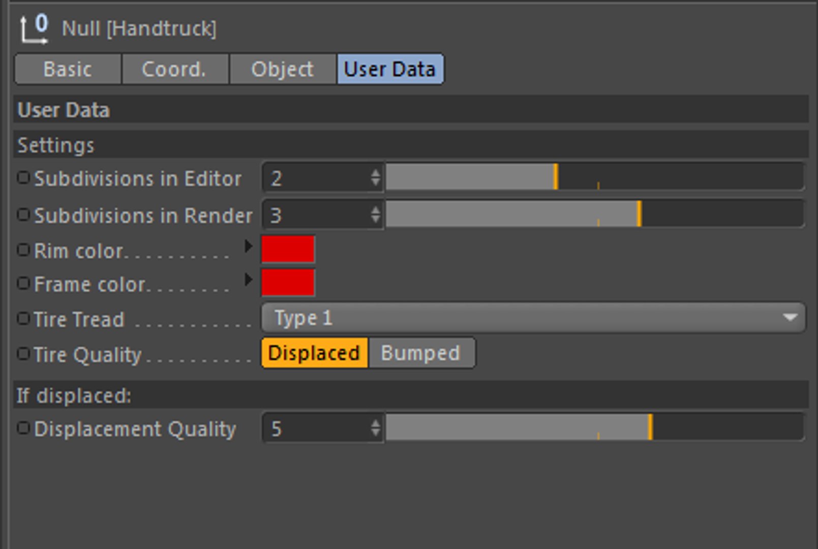 c4d hand truck