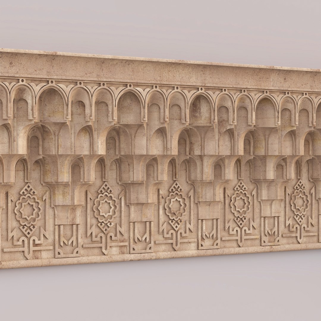 3D model Classic Islamic Muqarnas Cornice 006 https://p.turbosquid.com/ts-thumb/N4/OI9SDk/34/preview_3/jpg/1768215721/1920x1080/fit_q87/fb219656abc4300dcdcafe408c59d8e31145c766/preview_3.jpg