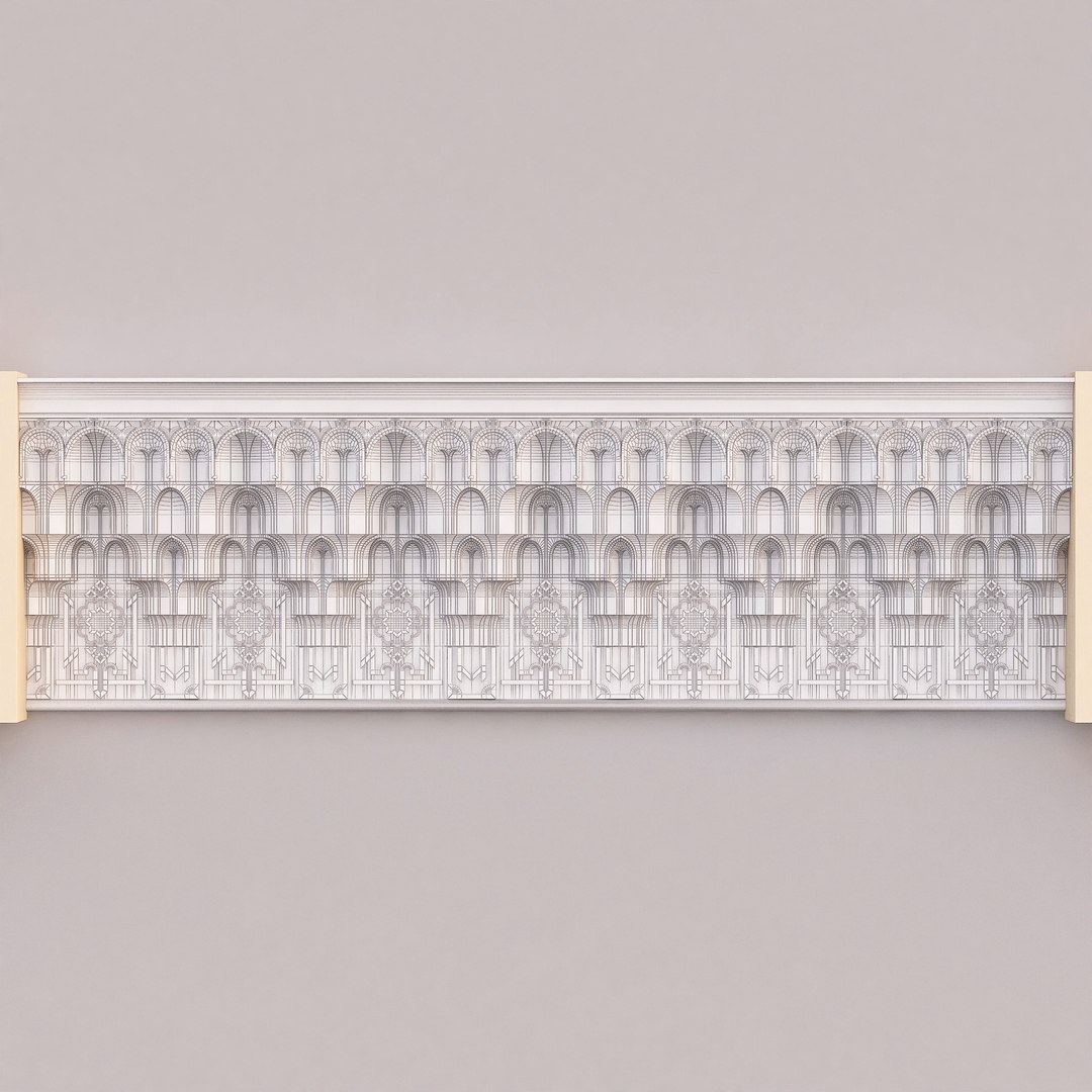 3D model Classic Islamic Muqarnas Cornice 006 https://p.turbosquid.com/ts-thumb/N4/OI9SDk/q1/wireframe_6/jpg/1768215749/1920x1080/fit_q87/c7fef71223958347748c9a59c7e22aa618285aca/wireframe_6.jpg