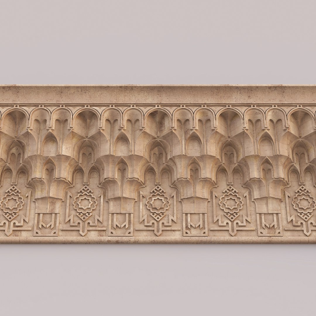 3D model Classic Islamic Muqarnas Cornice 006 https://p.turbosquid.com/ts-thumb/N4/OI9SDk/r9/preview_7/jpg/1768215722/1920x1080/fit_q87/352a8f72163cfe4075b47a3c80190737969c85cd/preview_7.jpg