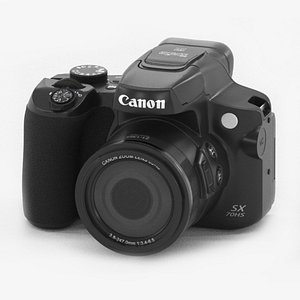 Canon Power Shot Sx70 Hs 4K Uhd 3D