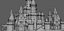 3D castle fantasy model