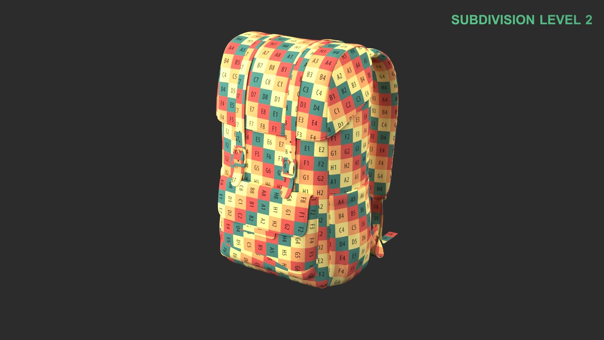 3D Backpack Model - TurboSquid 2347473