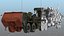 HEMTT M985 with AN MPQ53 Radar Camouflage Rigged