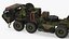 HEMTT M985 with AN MPQ53 Radar Camouflage Rigged