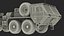 HEMTT M985 with AN MPQ53 Radar Camouflage Rigged
