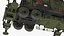 HEMTT M985 with AN MPQ53 Radar Camouflage Rigged