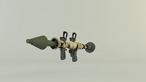 rocket weapon 3D model