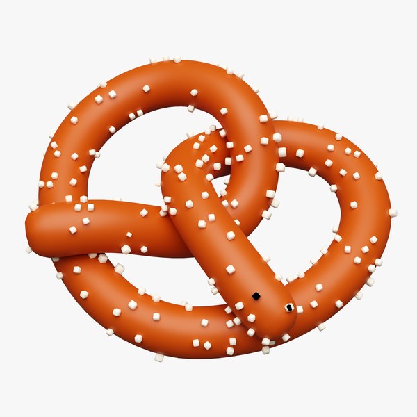 Emoji Pretzel 001 Modelo 3D - TurboSquid 2257710