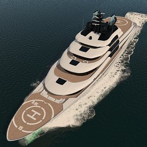 Margot Yacht Dynamic Simulation 3D