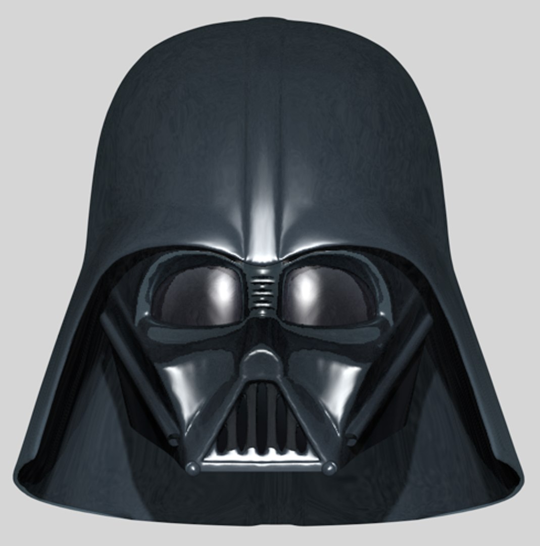 Mask Darth Vader 3ds