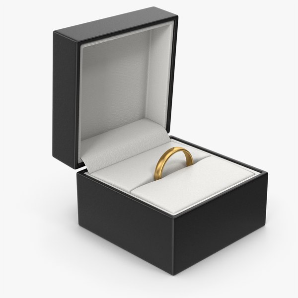 3D Ring Box With Ring model